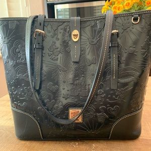 DISNEY DOONEY BOURKE Black Sketch Large Tote